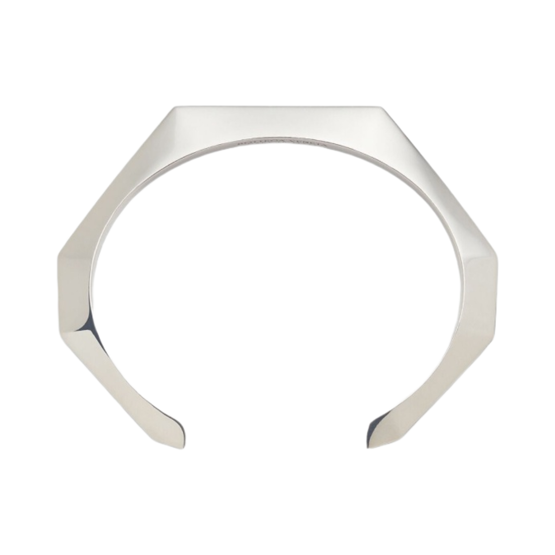 보테가 베네타 파셋 커프 브레이슬릿 실버(Bottega Veneta Facet Cuff Bracelet Silver) - 1