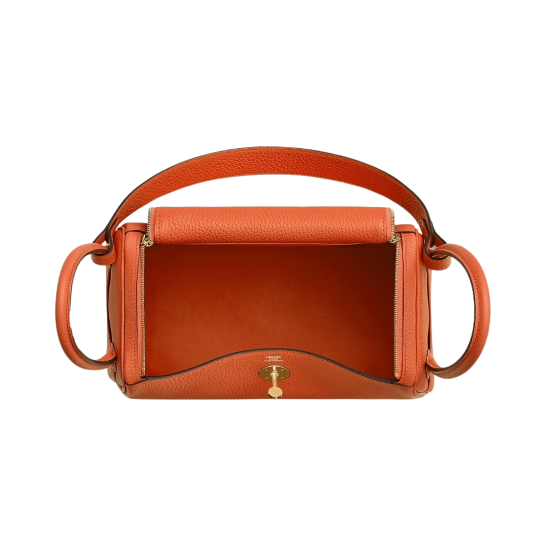 에르메스 린디 26 백 클레망스 & 골드 하드웨어 오랑쥬(Hermes Lindy 26 Bag Clemence & Gold Orange) - 2