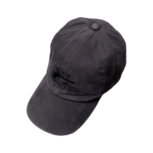 24SSUMCGBJBF Undermycar Gashutein 6 Gun & Bullet Washed Ball Cap Jet Black - 24SS