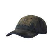 NOMANUAL NMNL Patched Ball Cap Washed Black