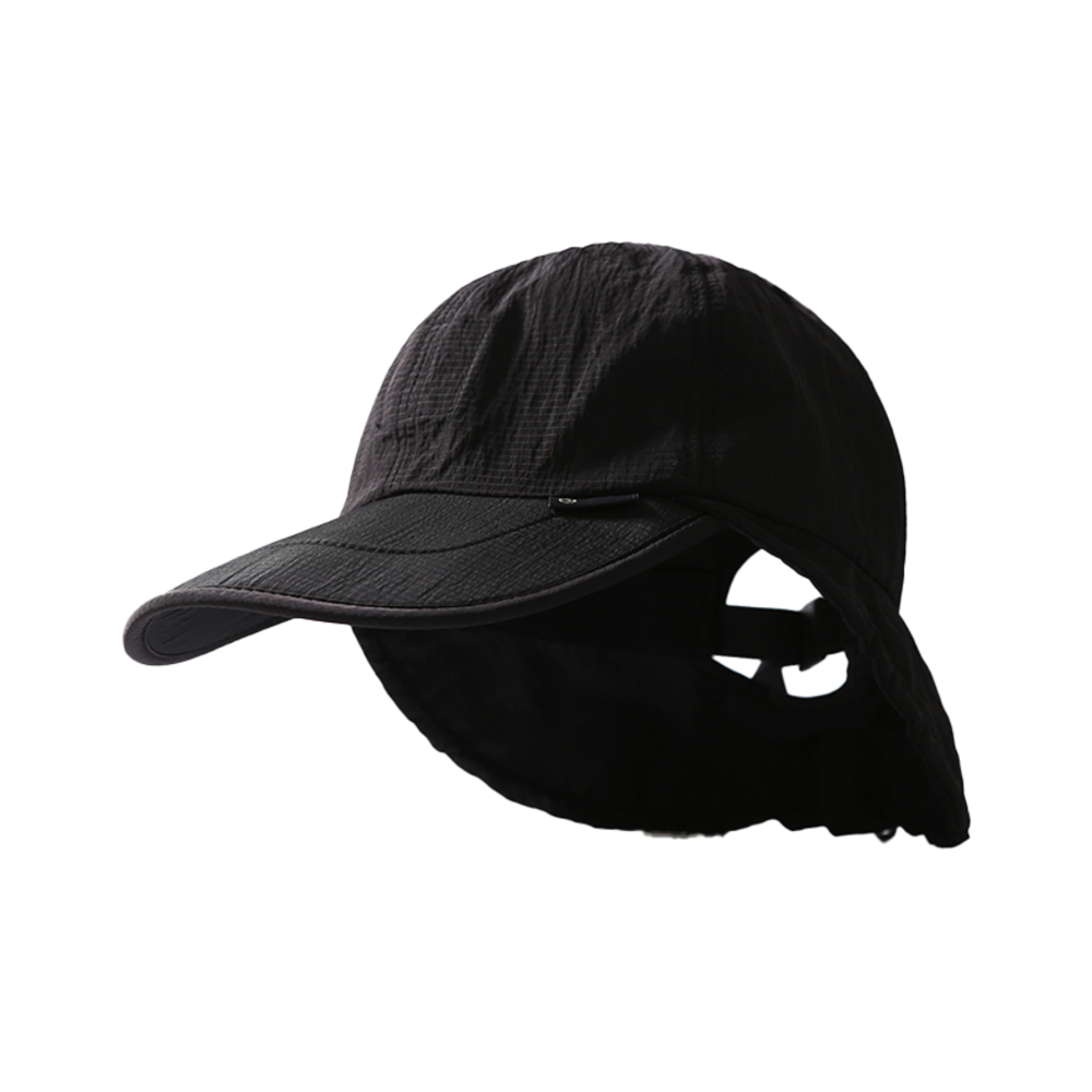 [SS25] 모이프 보야저 캡 블랙 립스탑([SS25] moif Voyager Cap Black Ribstop)