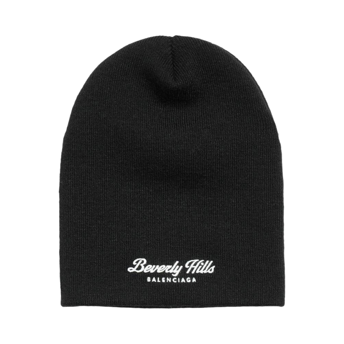발렌시아가 베벌리 힐스 비니 블랙 화이트(Balenciaga Beverly Hills Beanie Black White) - 1