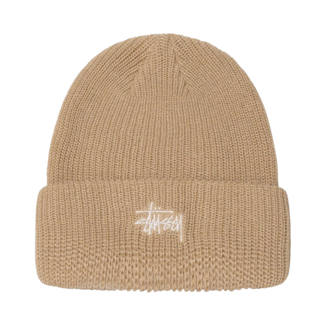 스투시 베이직 커프 비니 샌드(Stussy Basic Cuff Beanie Sand) - 1