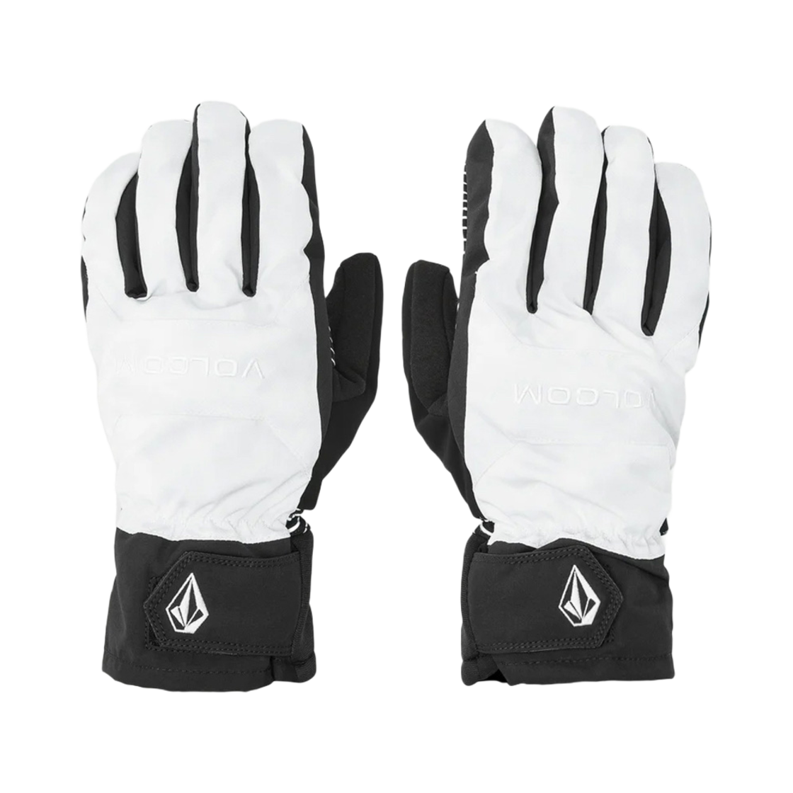 볼컴 맨즈 V.CO NYLE 글러브 화이트(Volcom Mens V.Co Nyle Glove White)