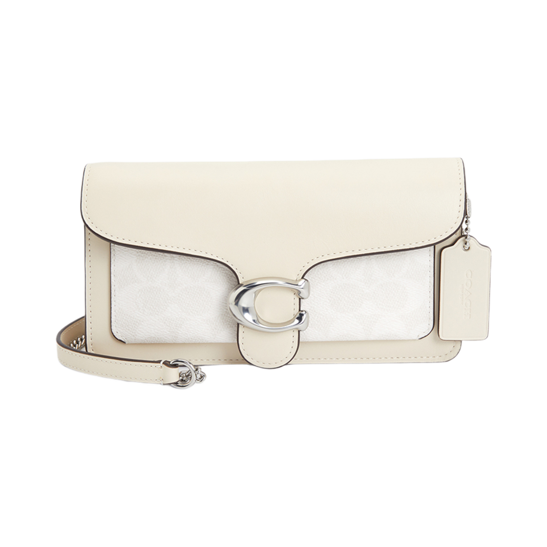 코치 태비 체인 클러치 화이트(Coach Tabby Chain Clutch White) - 1