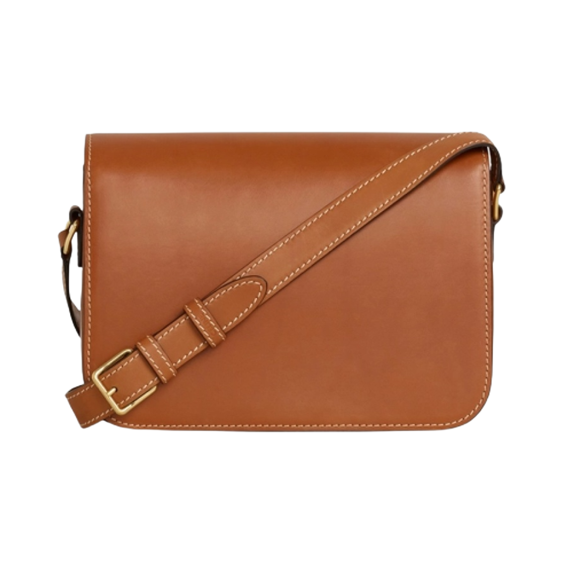 셀린느 클래식 트리옹프 백 내츄럴 카프스킨 탄(Celine Classique Triomphe Bag in Natural Calfskin Tan) - 3