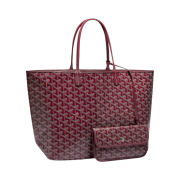 Goyard Saint Louis PM Bag Burgundy