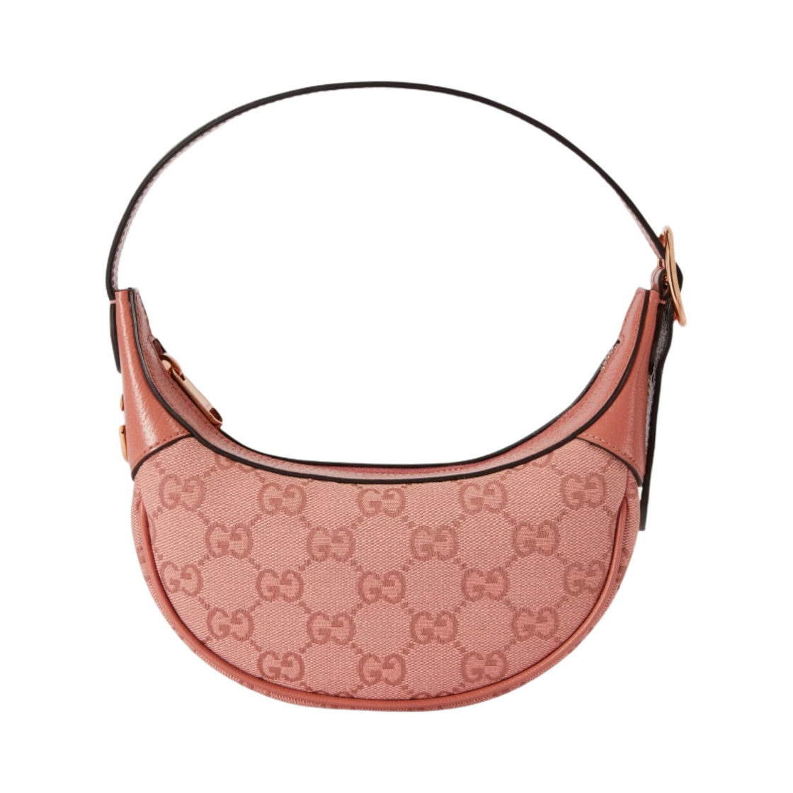 658551-FACC7-5748 Gucci Ophidia GG Mini Bag Pink Canvas