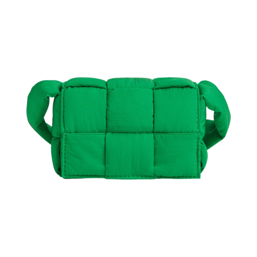 Bottega Veneta Mini Padded Tech Cassette Parakeet