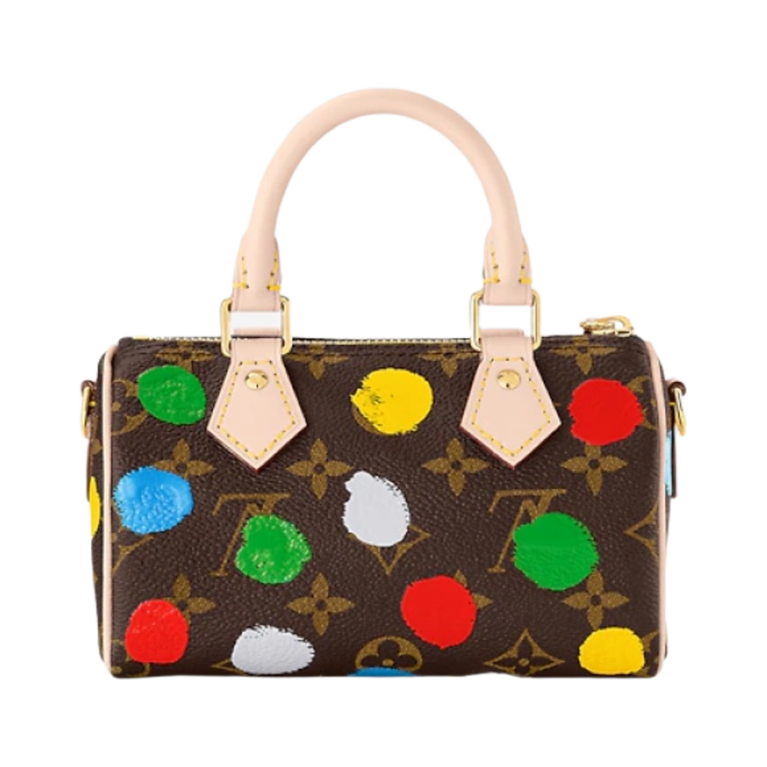 루이비통 x 야요이 쿠사마 나노 스피디 닷 프린트 모노그램(Louis Vuitton x YK Nano Speedy Dots Print Monogram) - 4