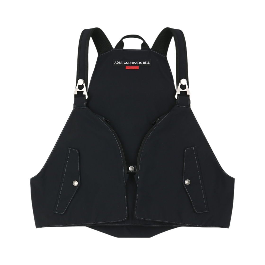 aaa458u(BLACK) ADSB Andersson Bell Triangolo Vest Backpack Black