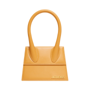 Jacquemus Le Chiquito Moyen Signature Handbag Dark Yellow