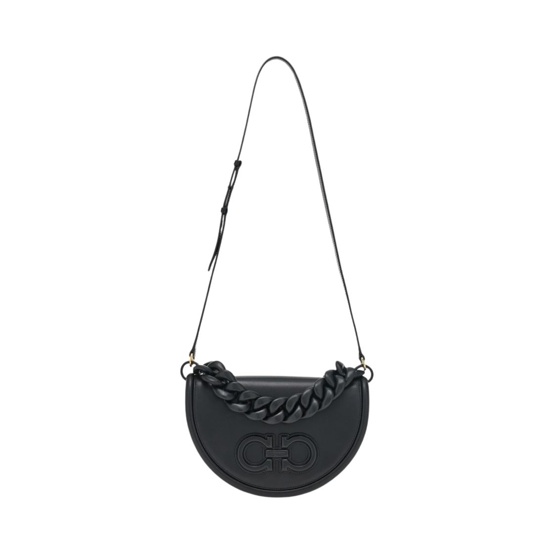 페라가모 아우라 크로스바디백 블랙(Ferragamo Aura Crossbody Bag Black) - 5