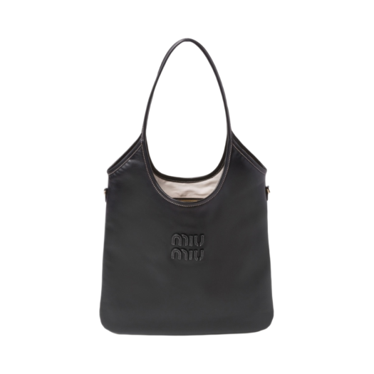 Miu Miu Ivy Leather Bag Black