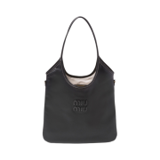 Miu Miu Ivy Leather Bag Black
