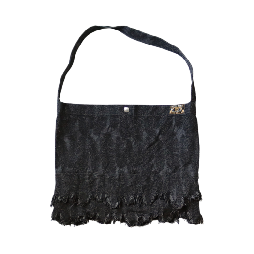 Kapital 12 oz. Magpie Denim Medicine Bag Large Black