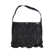Kapital 12 oz. Magpie Denim Medicine Bag Large Black