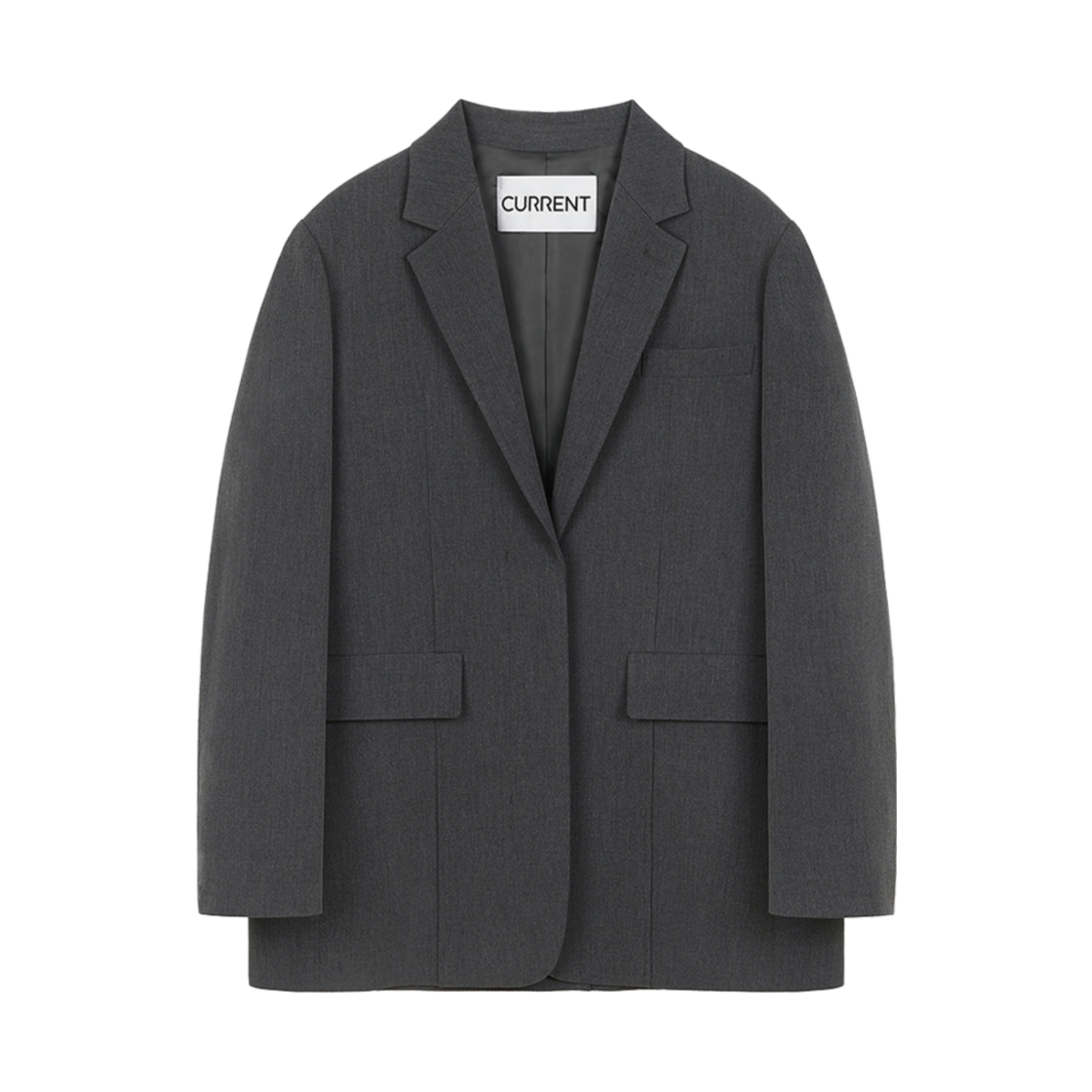 커렌트 개버딘 트윌 울 자켓 그레이(Current Gaebardine Twill Wool Jacket Gray)
