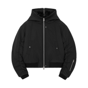 Haleine Shearling Hooded N2B Padding Black (VJ420)