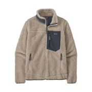 (W) Patagonia Classic Retro-X Jacket Natural Smolder Blue