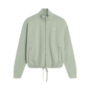(W) Maison Kitsune Baby Fox Patch Zipped Blouson Court Green