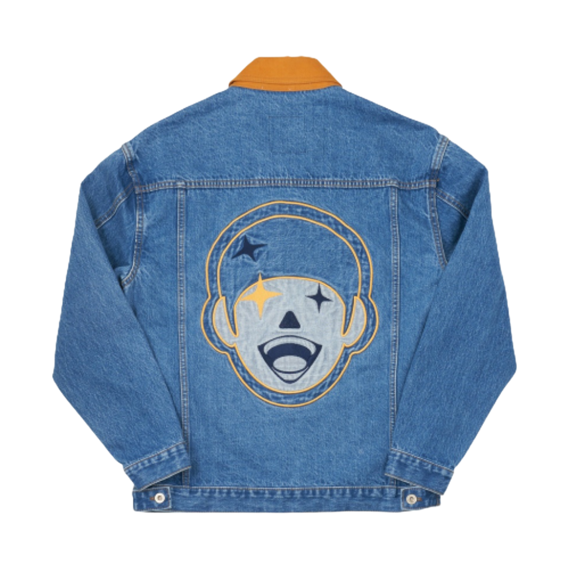 - Darkr8m Studio x Kian84 WOOkimyung Denim Jacket Indigo