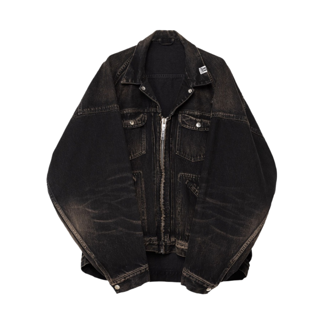 메종 미하라 야스히로 더블 데님 자켓 블랙(Maison Mihara Yasuhiro Double Denim Jacket Black)