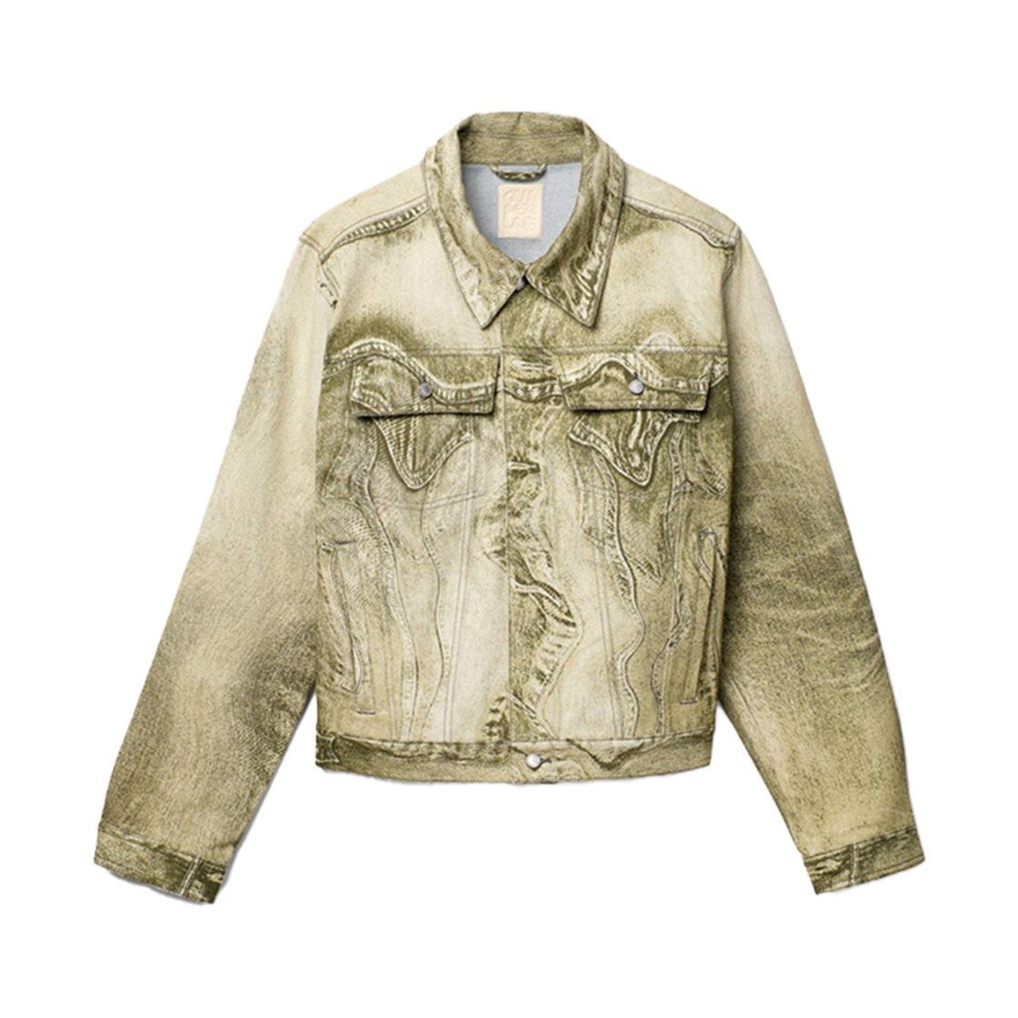 AU00005-001 CAMPER LAB Denim Jacket Khaki
