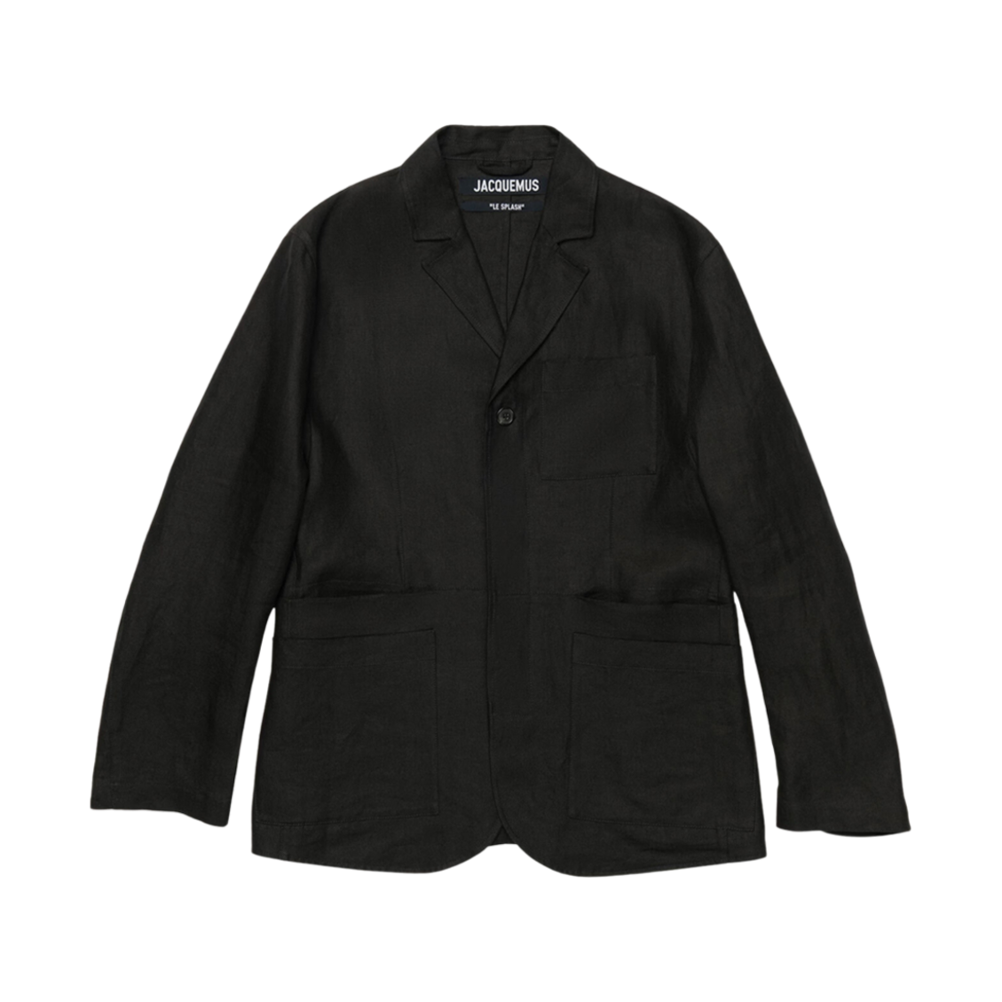 자크뮈스 라 베스트 타이올로 라이트웨이트 블레이저 블랙(Jacquemus La Veste Taiolo Lightweight Blazer Black) - 1