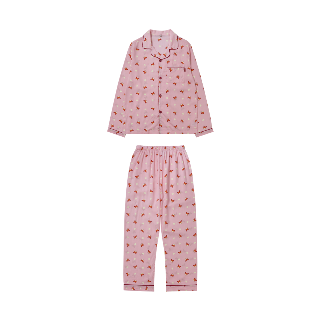 스파오 X 우왁굳 이세계 아이돌 긴팔 파자마 주르르(Spao x Woowakgood Isegye Idol Long Sleeve Pajama Jururu)
