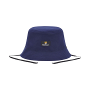 Barbour x Maison Kitsune Reversible Bucket Hat Black Melange