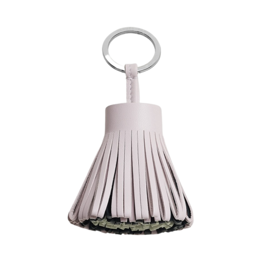 Hermes Carmen Keyring Milo & Mauve Pale Vert Cypres Fizz