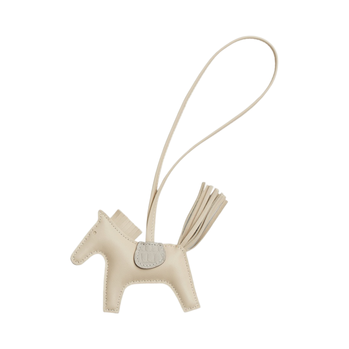 에르메스 로데오 PM 터치 참 밀로 엘리게이터 & 크레 베통(Hermes Rodeo PM Touch Charm Milo Alligator & Craie Beton) - 1