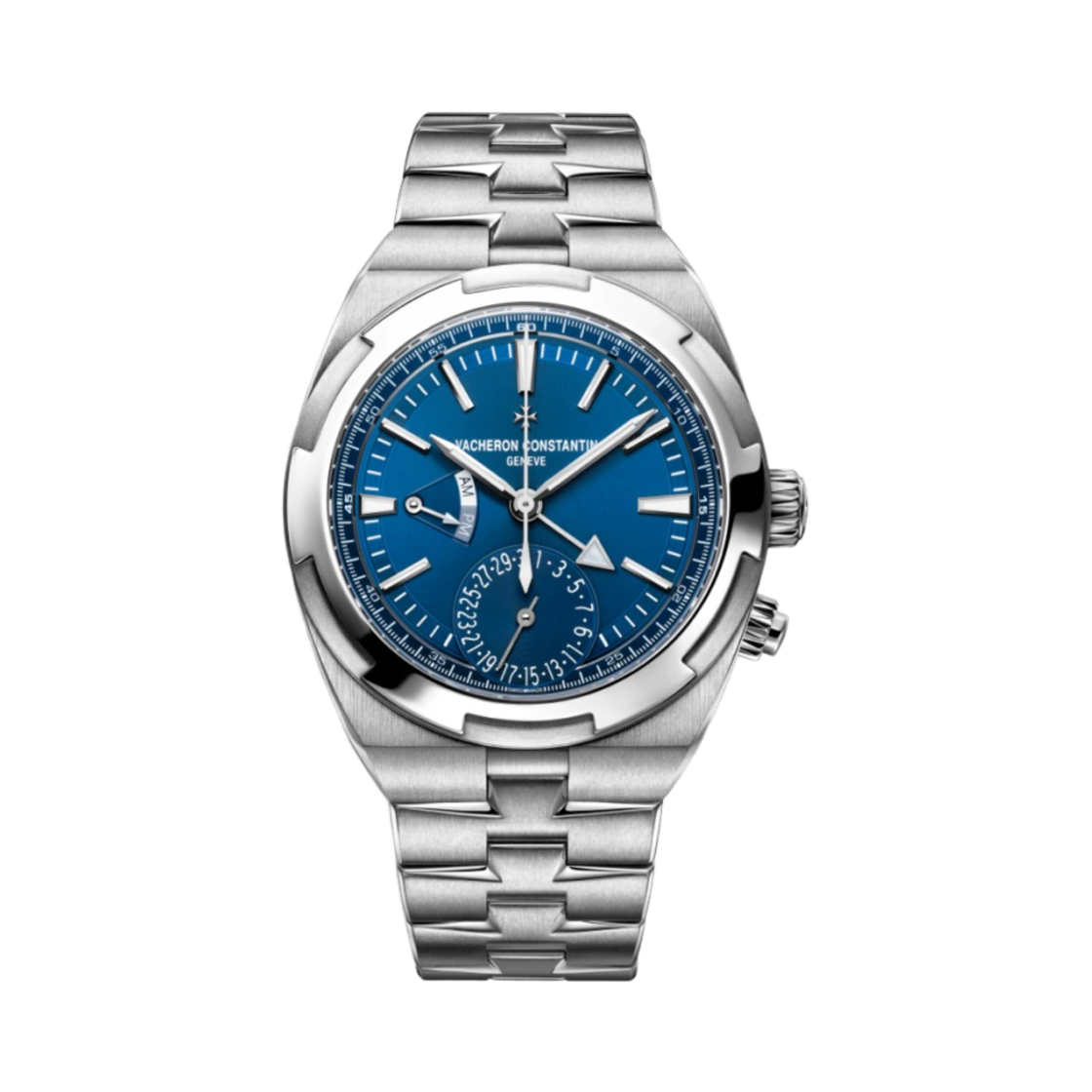 7900V/110A-B334 Vacheron Constantin Overseas Dual Time 41mm Caliber 5110 DT Steel Blue