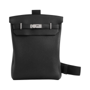 Hermes Hac a Dos GM Backpack Togo & Palladium Noir