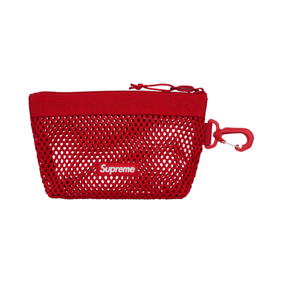 슈프림 메쉬 미니 파우치 레드 - 25SS(Supreme Mesh Mini Pouch Red - 25SS)