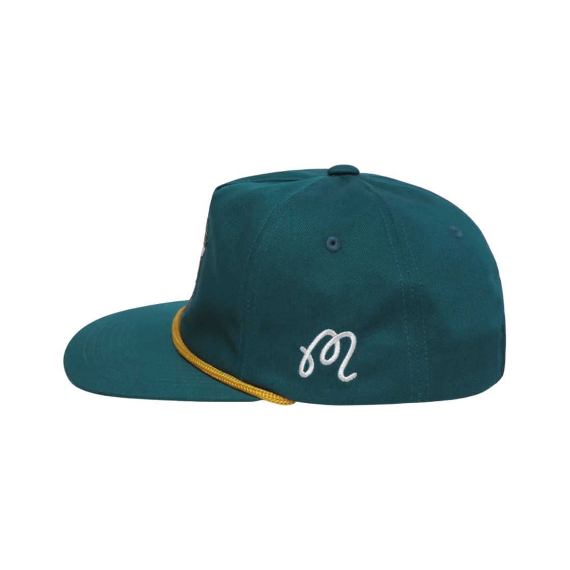 말본 골프 캐디 베어 로프 햇 그린(Malbon Golf Caddy Bear Rope Hat Green) - 2