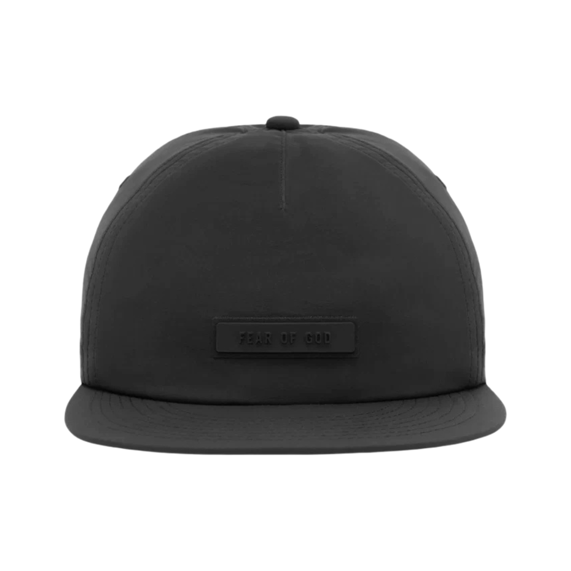 - Essentials Nylon Baseball Cap Jet Black