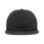 Essentials Nylon Baseball Cap Jet Black