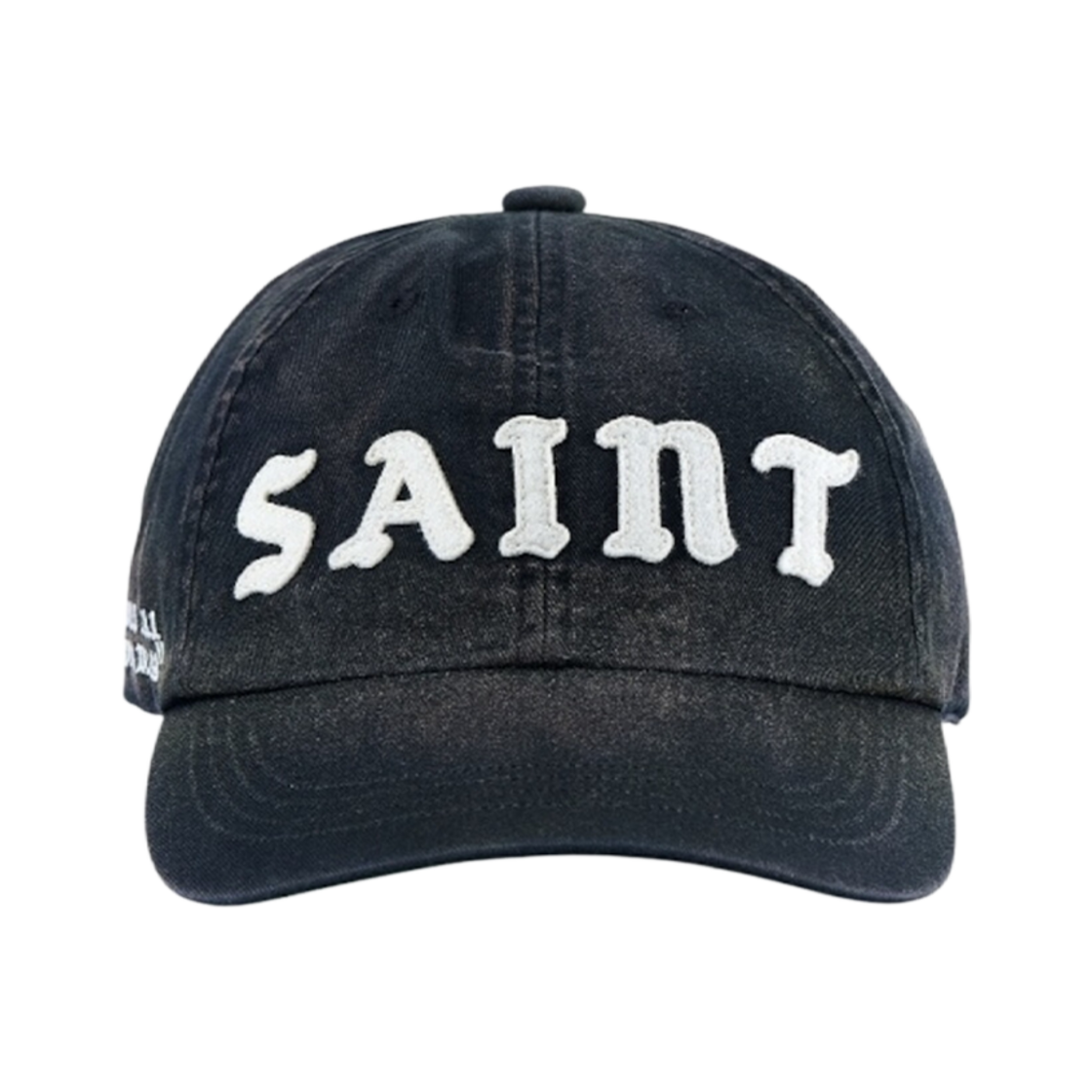세인트 마이클 세인트 6 패널 캡 블랙 - 25SS(Saint Mxxxxxx Saint 6 Panel Cap Black - 25SS)