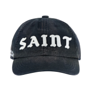 Saint Mxxxxxx Saint 6 Panel Cap Black - 25SS