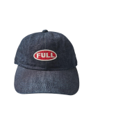 Fullcount Full Emblem Denim Baseball Cap Indigo Blue