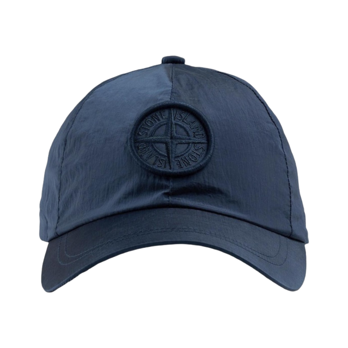 801599576-V0024 Stone Island 99576 Nylon Metal 6-Panel Cap Avio Blue - 24SS