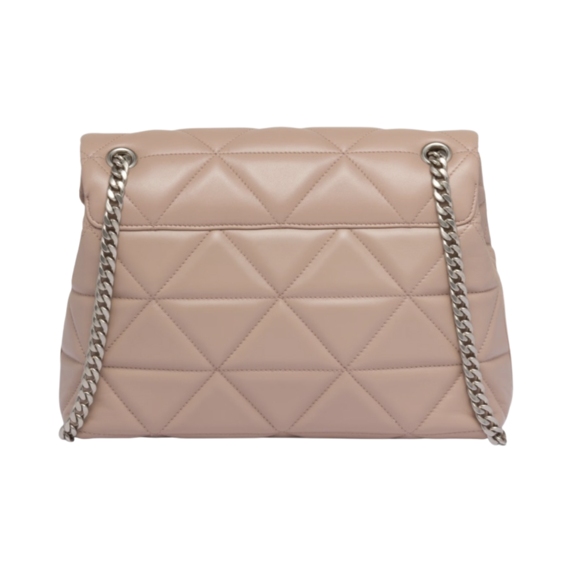 프라다 라지 프라다 스펙트럼 나파 레더 백 파우더(Prada Large Prada Spectrum Nappa Leather Bag Powder) - 2