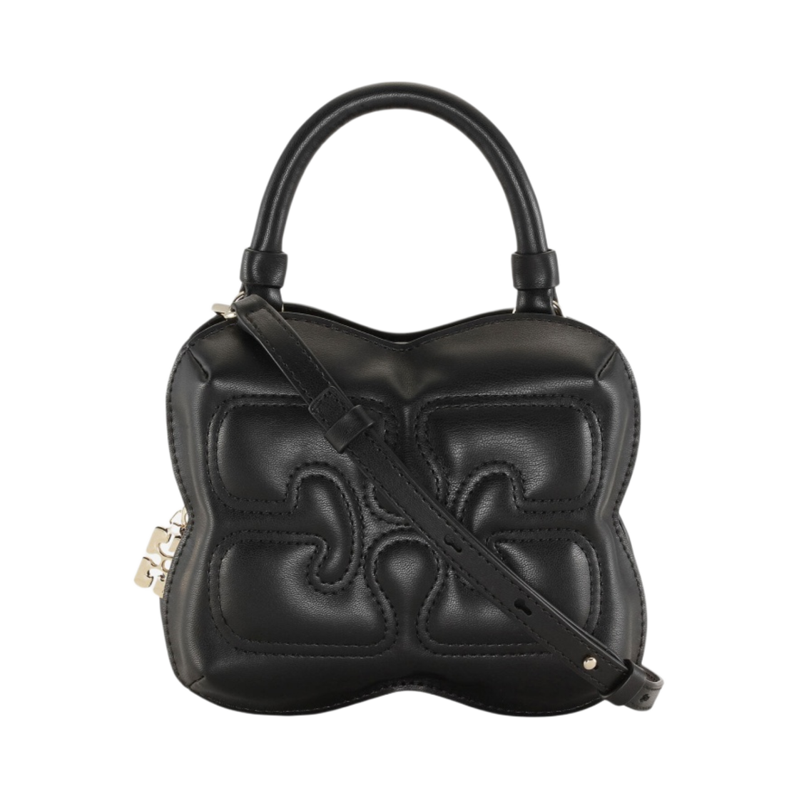 가니 스몰 블랙 버터플라이 크로스바디백 블랙