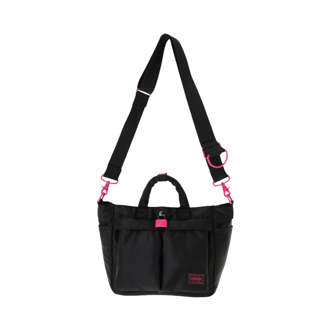 포터 플라밍고 투웨이 토트백 블랙(Porter Flamingo 2way Tote Bag Black) - 2