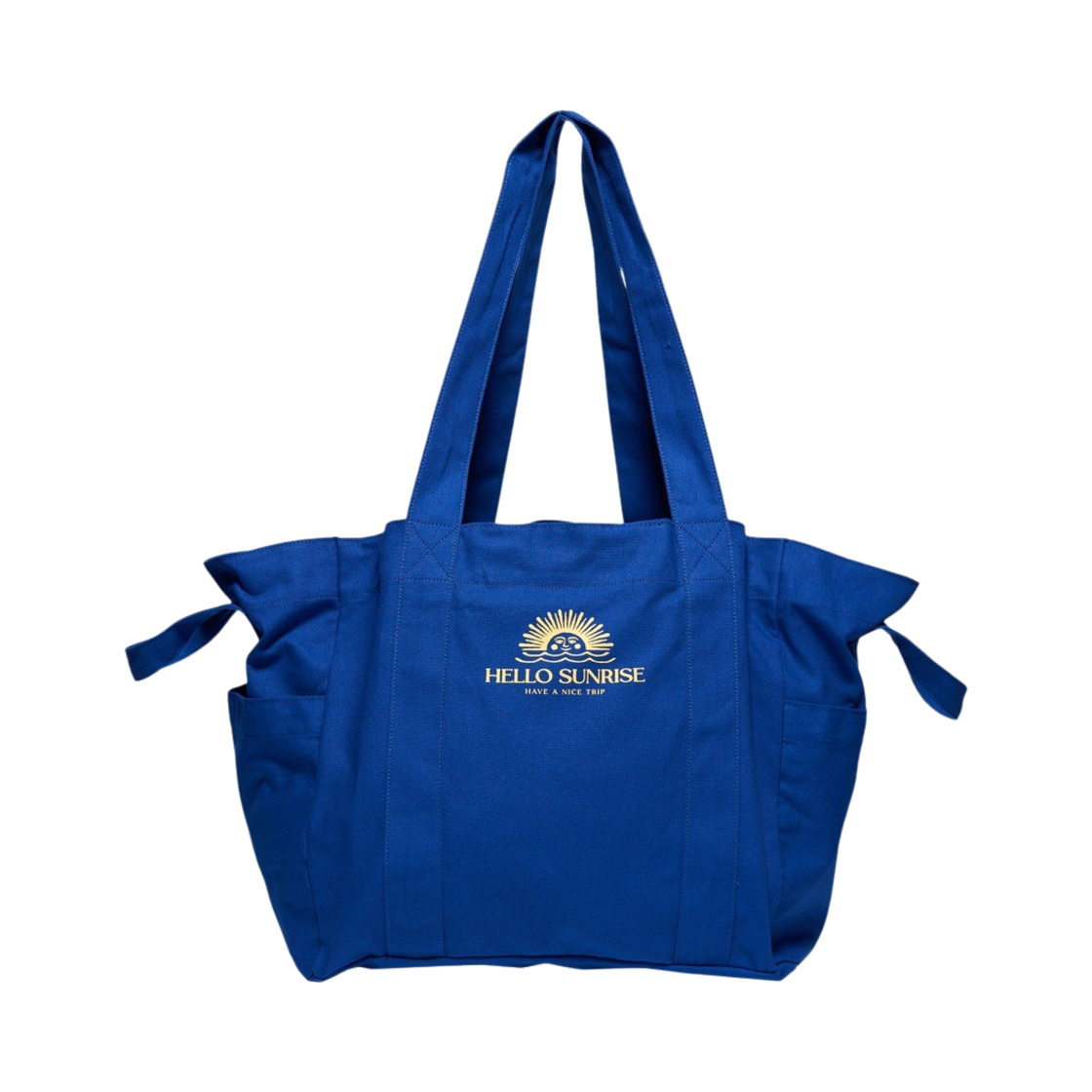 23HSACBU0010 Hello Sunrise Big Tote Bag Blue