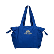 Hello Sunrise Big Tote Bag Blue