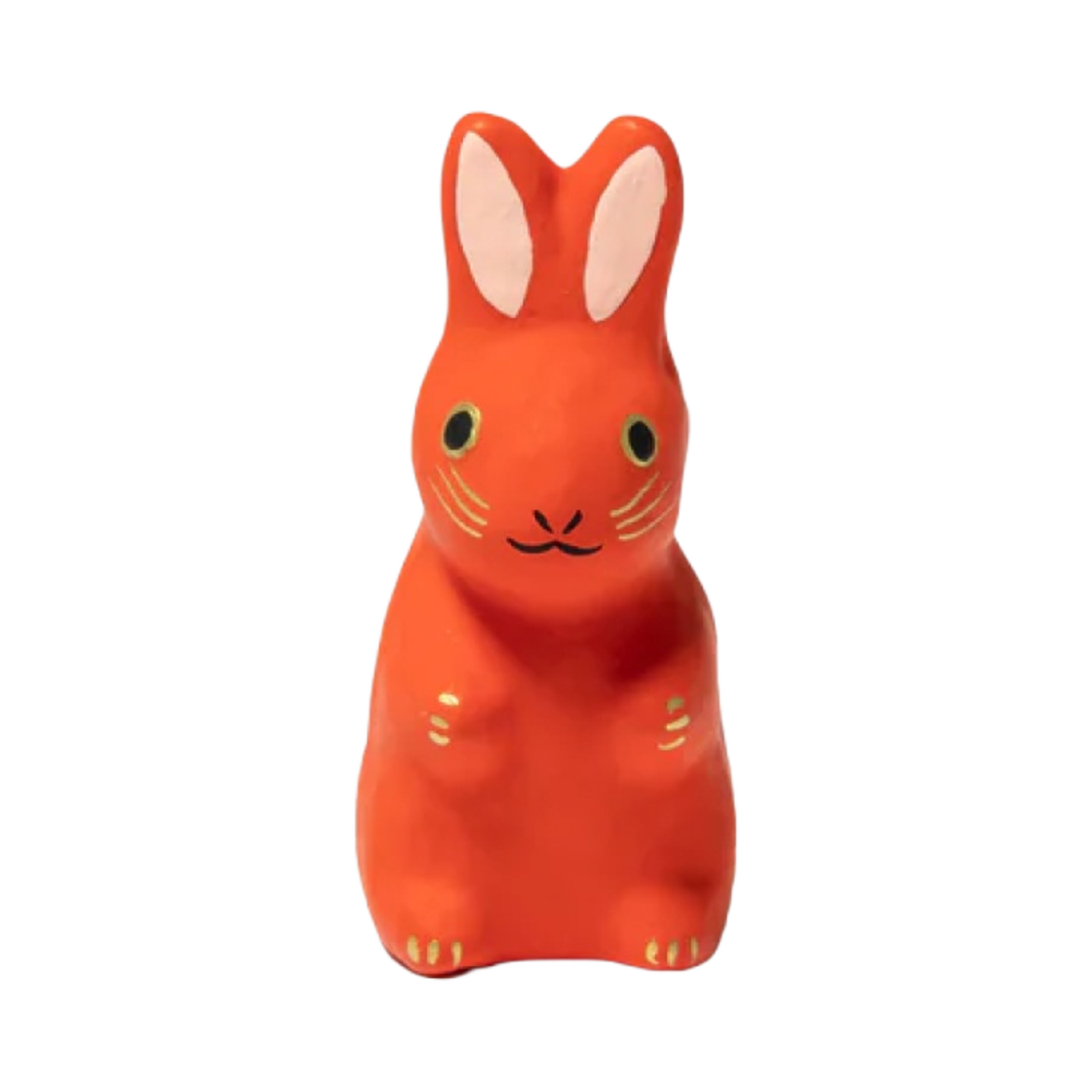 휴먼 메이드 래빗 하리코 피규어 스몰 레드(Human Made Rabbit Hariko Figure Small Red) - 1
