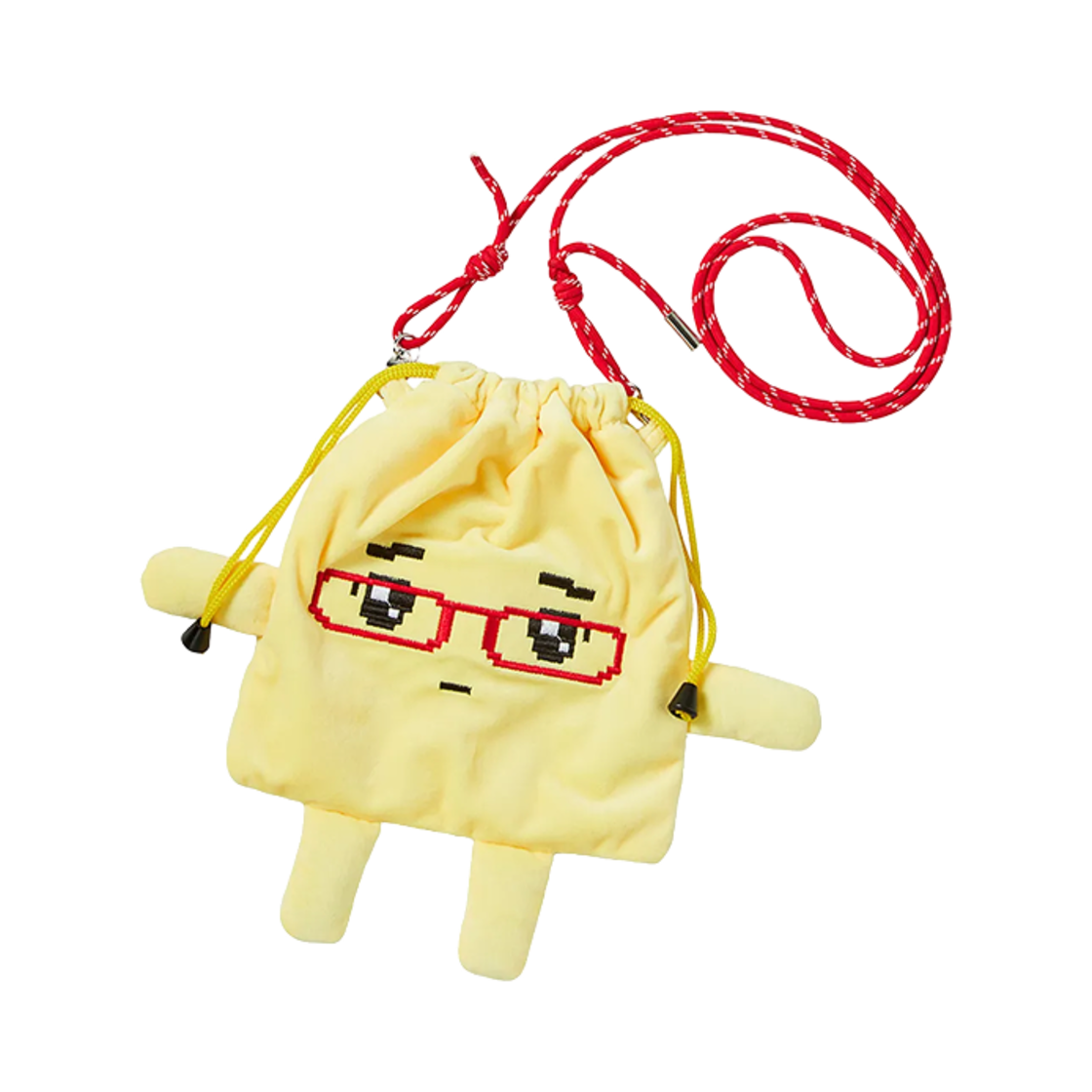엔와이엑스엑스 x 안경만두 NYGD 파우치 백 옐로우(NYXX x Glass Dumpling NYGD Pouch Bag Yellow)